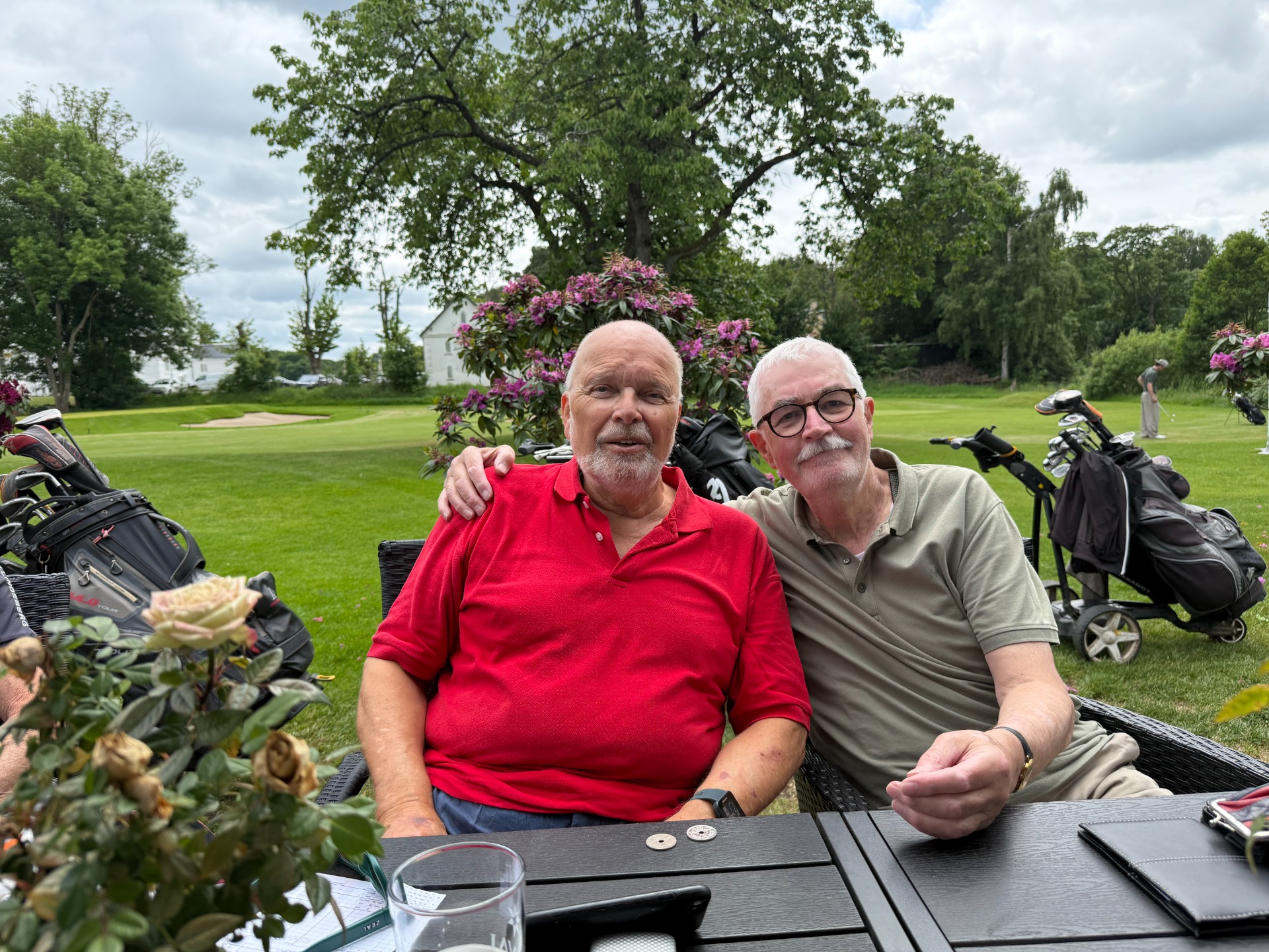 Dagens vinder på 9 huller, Ole Hahn og 18. huller, Palle Schneider